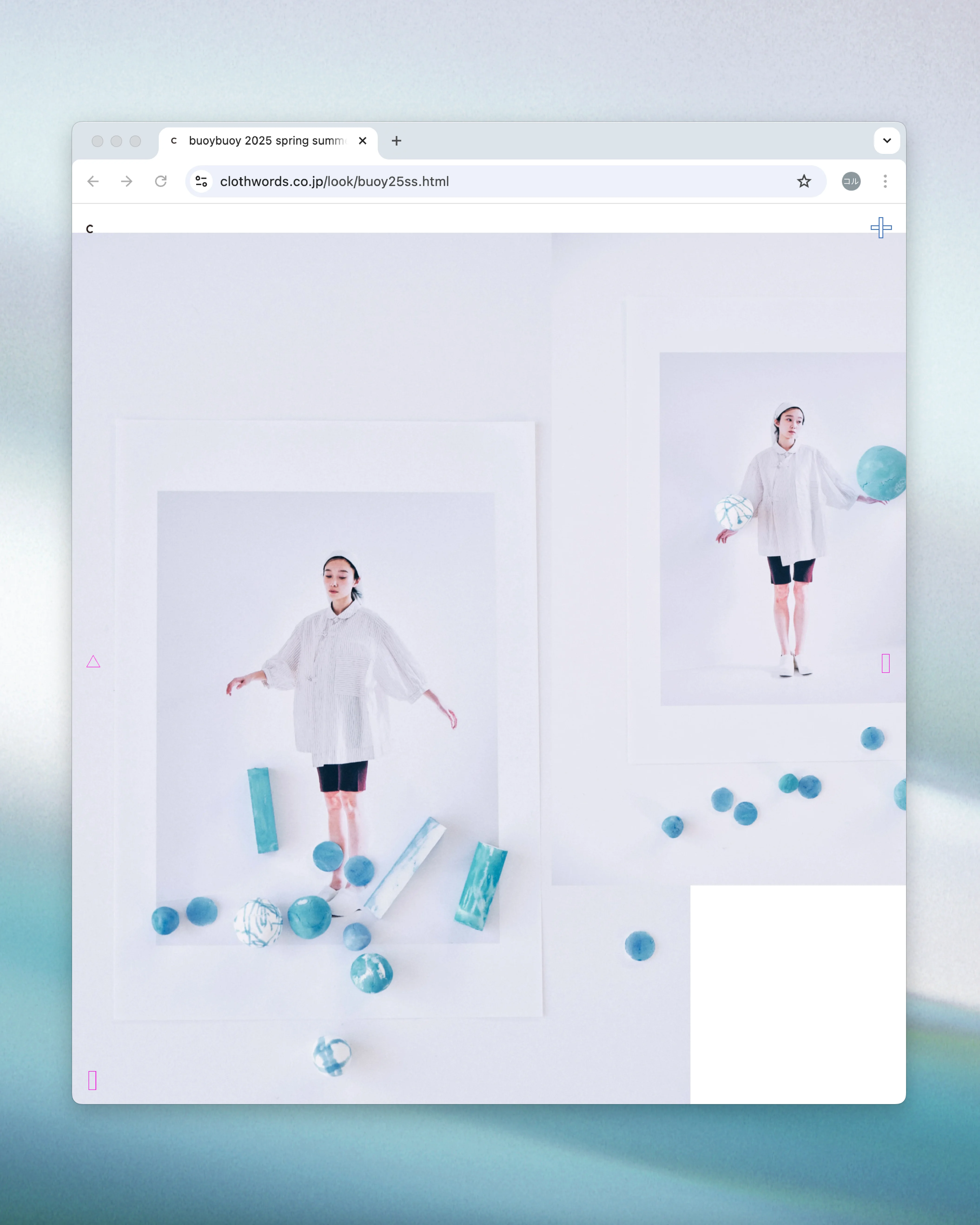 bulle de savon / buoybuoy 25ss LOOK