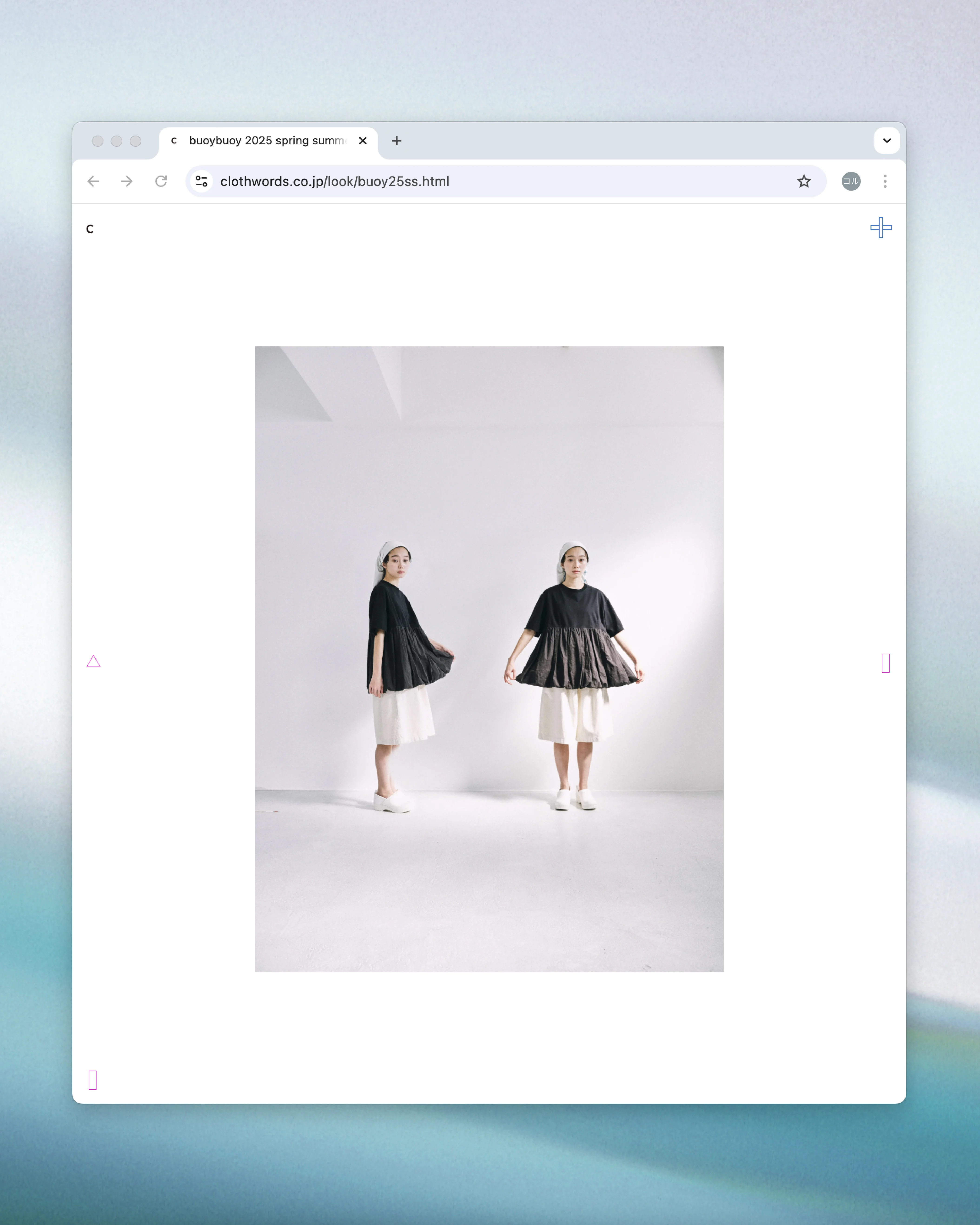 bulle de savon / buoybuoy 25ss LOOK