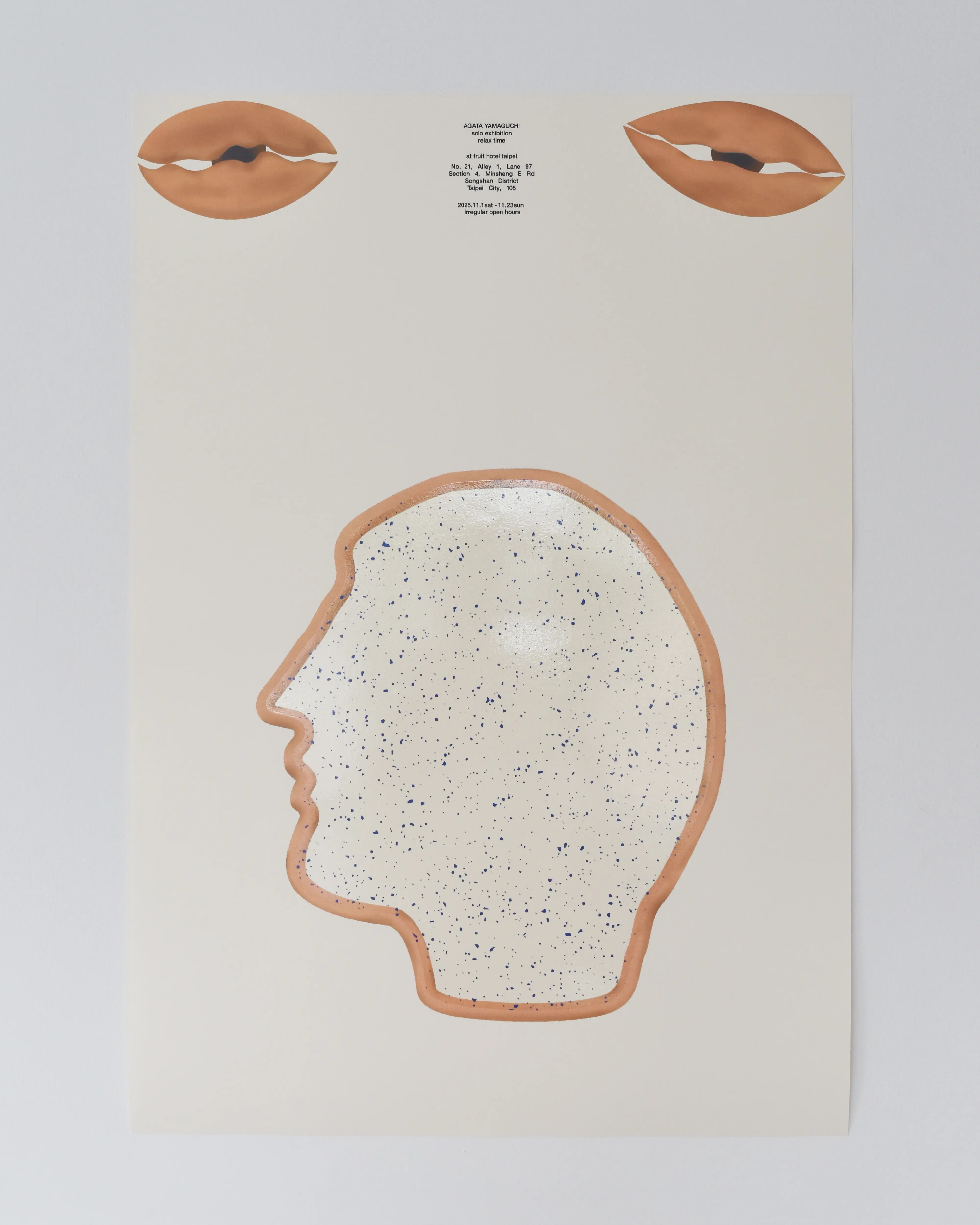 AGATA YAMAGUCHI solo exhibition relax time at fruit hotel taipei