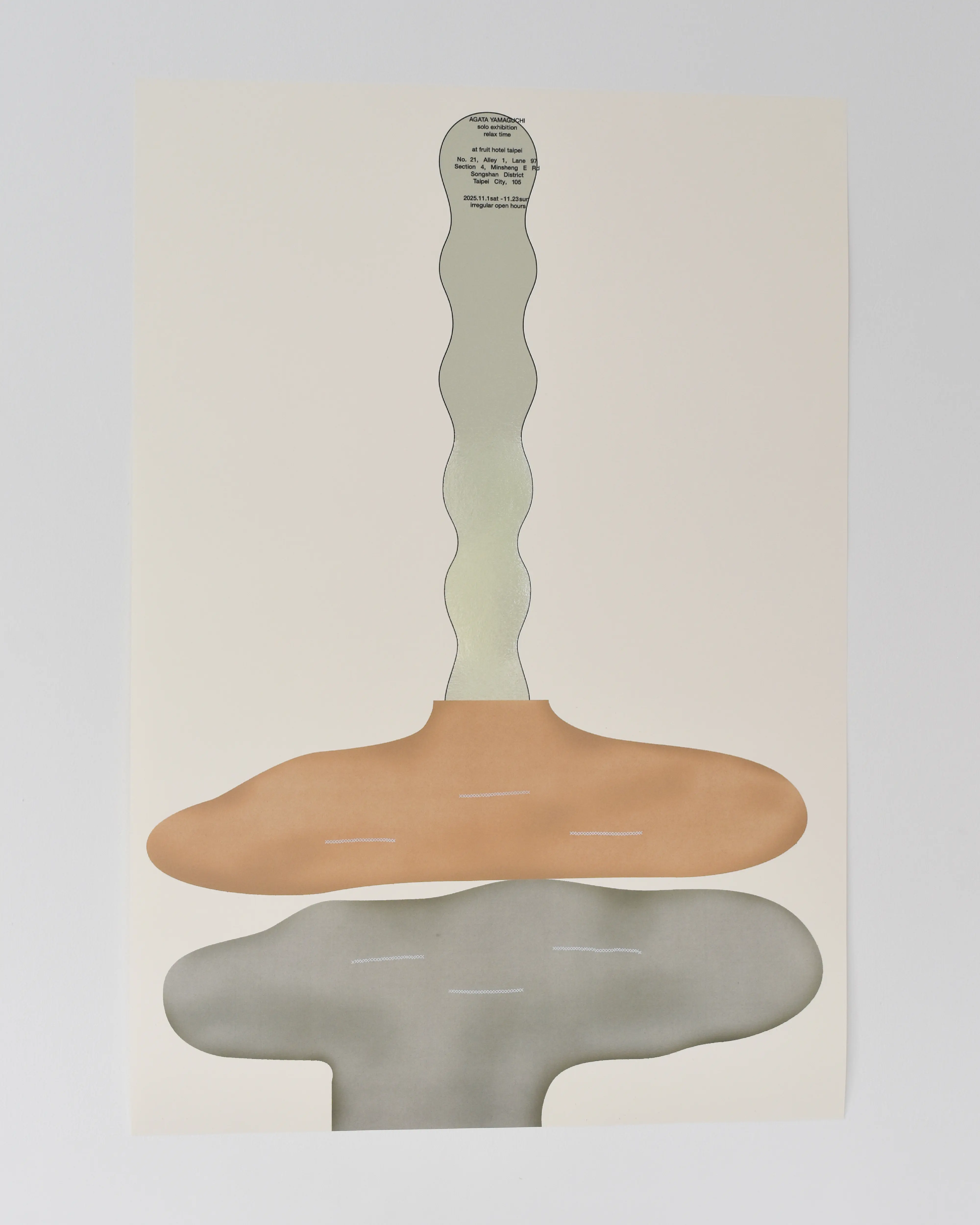 AGATA YAMAGUCHI solo exhibition relax time at fruit hotel taipei